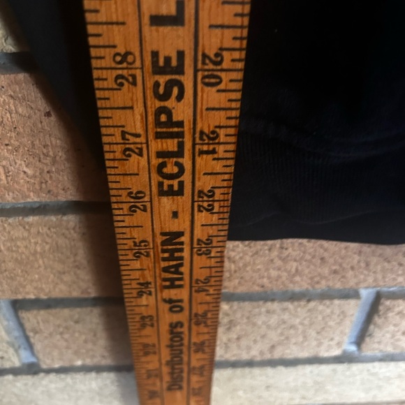 Alo Yoga Heavy Weight Free Time Crew Neck Pullover - Black Size XS NWT - Picture 7 of 8